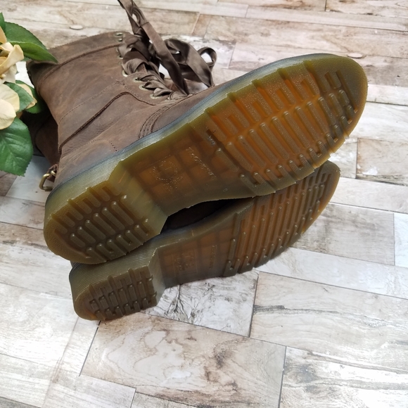 SOLD! Dr. Martens Triumph Fold Down Combat Boots - Picture 5 of 8